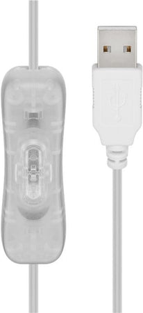 Bobina con Filo di Rame 150 Luci LED IP22 USB Interruttore On Off