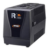 Regolatore automatico di tensione R1 USB 600VA con 3 Prese Schuko Nero