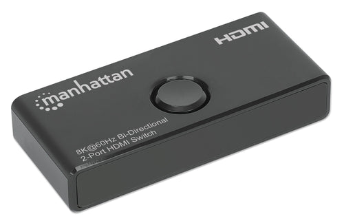 Switch HDMI 2 Porte 8K@60Hz Bidirezionale
