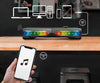 2 in 1 Gaming Sound System Soundbar e Speakers Bluetooth v5.0 Illuminazione RGB