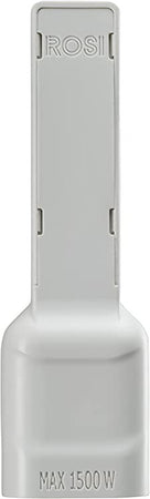 Adattatore Salvaspazio Extra Flat Spina e Presa Italiana 16A 2P+T Angolata Bianco