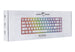 Tastiera Gaming USB 68 Tasti con Retroilluminazione LED RGB Bianco