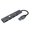 Hub USB-A 3.2 a 4 porte USB-A Slim in Metallo