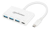 Hub USB 3.2 Gen 1 con 3 porte USB-A e 1 porta USB-C&trade Power Delivery
