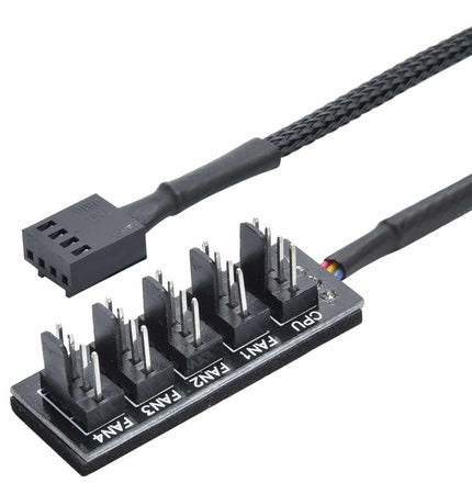 Cavo di Alimentazione per Ventole Hub Splitter PWM da 1 a 4