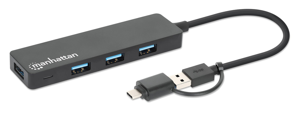 Hub USB 3.2 Gen1 4 Porte Combo USB-A e USB-C&trade