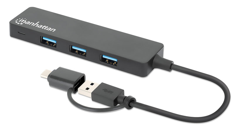 Hub USB 3.2 Gen1 4 Porte Combo USB-A e USB-C&trade