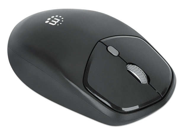 Mouse Ottico USB Wireless 1600dpi Compatto Nero