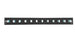 Pannello Frontale per Cassetto Ottico 1U 12 LC Duplex OM3 Nero