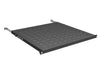 Mensola per Rack 19'' 550-650 mm 0.5U Nero 4 Punti