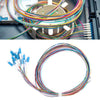 Cassetta di Giunzione Attrezzata con 12 Pigtail Fibra Monomodale OS2 LC/APC 9/125 2m