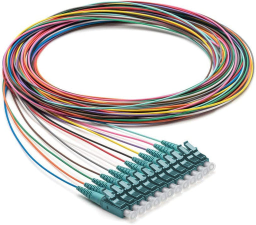 Cassetta di Giunzione Attrezzata con 12 Pigtail Fibra Multimodale OM3 SC 50/125 2m