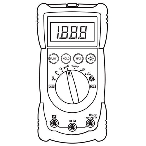Multimetro Digitale Autorange 2000 Counts, C-LOGIC 560