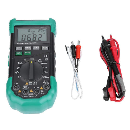Multimetro Digitale LCD 4000counts con misurazioni ambientali, KPS-MT490