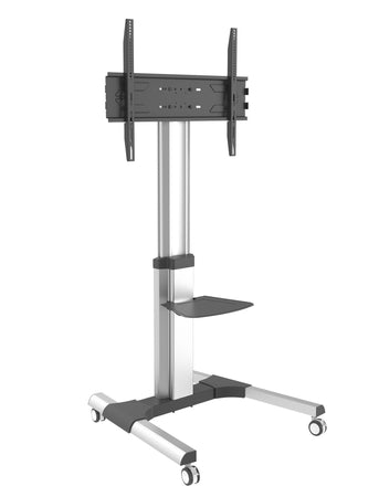 Supporto a Pavimento con una Mensola Trolley TV LCD/LED/Plasma 50-92''