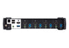 Switch USB 3.0 4K HDMI KVMP&trade a 4 porte con Modalità Mixer Audio, CS1824