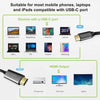 Cavo Adattatore USB-C&trade 3.2 a HDMI 2.1 8K@60Hz 1,8 m