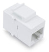 Accoppiatore Keystone RJ45 F/F Cat.5E UTP Bianco