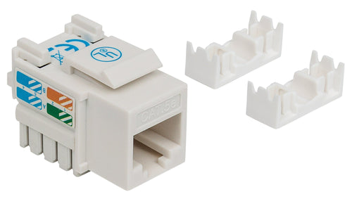 Frutto Keystone RJ45 Cat.5E UTP IDC 90° Bianco