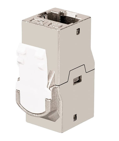 Accoppiatore di Rete RJ45 Cat.6A F/F Schermato FTP da pannello 16.5mm