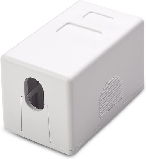 Presa a Muro per 1 Frutto Keystone Bianco