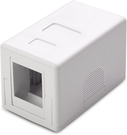 Presa a Muro per 1 Frutto Keystone Bianco