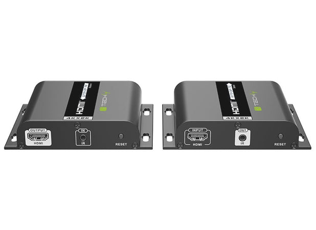 Extender HDMI over IP con PoE IR 4K UHD su Cavo Cat.6 fino a 120m