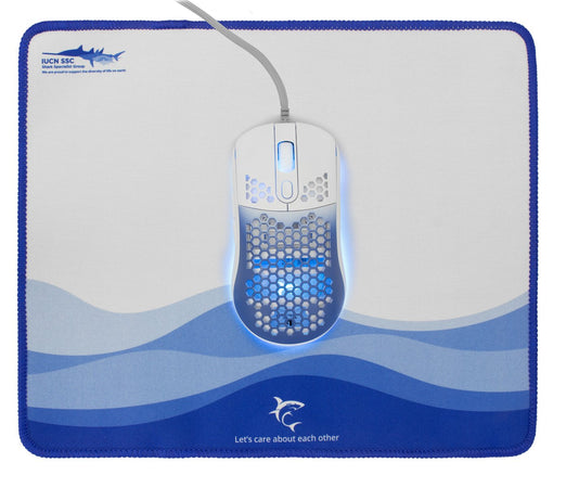 Mouse Ottico USB 7200dpi a 6 Tasti RGB con Tappetino Mousepad 30x25