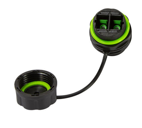 Connettore Fibra Ottica SC Duplex Impermeabile IP68 con Cappuccio Antipolvere