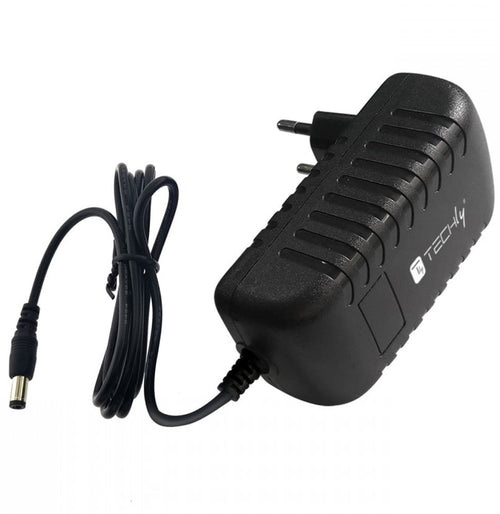 Alimentatore Switching 12V 1500mA Plug 5.5 x 2.5 mm Nero