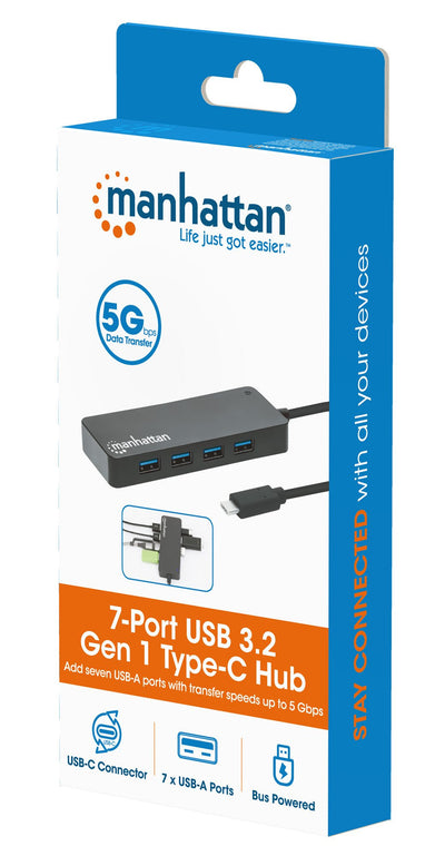 Hub USB-C&trade 3.2 Gen1 7 Porte USB-A