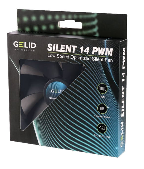 Dissipatore Ventola Silent 140x140x25 con Controllo PWM Intelligente