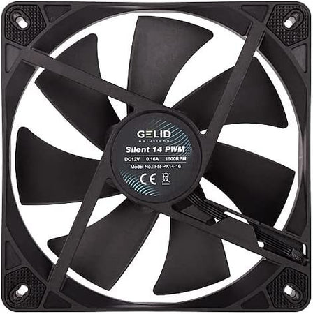 Dissipatore Ventola Silent 140x140x25 con Controllo PWM Intelligente
