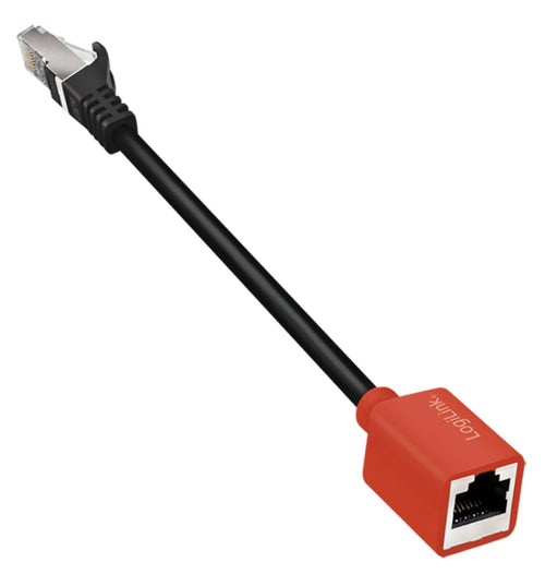 Adattatore RJ45 Cat.6A Classe EA Break Away Protezione Antistrappo 20cm