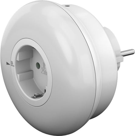 Luce Notturna a 3 LED Plug-In con Sensore Crepuscolare Bianco Freddo