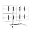 Supporto a Pavimento per 4 TV LCD/LED 32-55'' per Video Wall