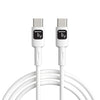 Cavo USB-C&trade Maschio/Maschio USB 2.0 2m Bianco