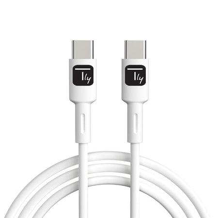 Cavo USB-C&trade Maschio/Maschio USB 2.0 2m Bianco