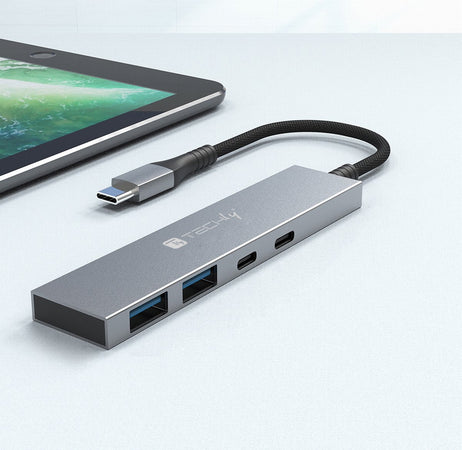 Hub USB3.2 Slim 2 Porte USB-A e 2 Porte USB-C&trade
