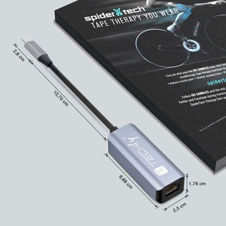 Adattatore Convertitore USB-C&trade 3.0 a RJ45 Gigabit