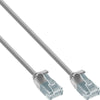 Cavo Patch di Rete Cat.6 UTP Slim 0,25m Grigio