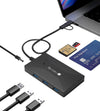 Lettore di Memorie SD/TF Smart Card con Hub 3 Porte USB