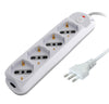 Presa Multipla a 4 Posti Italiana Bipasso/Schuko Spina 16A