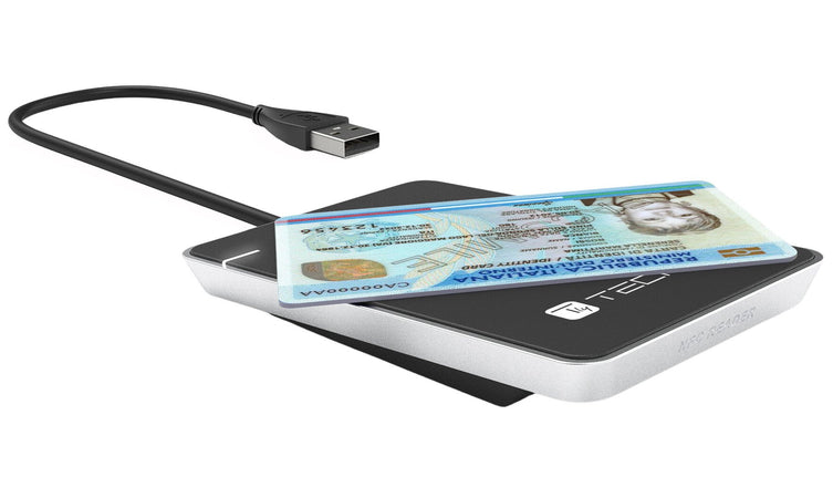 Lettore Contactless Card Reader RFID e NFC per Carta d’Identit&agrave Elettronica e Tessera Sanitaria