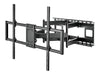 Staffa a Muro Slim per TV LED LCD 60-120'' Nero