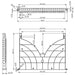Mensola Gestione Cavi su Rack 19'' 24 Porte P.600 mm