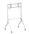 Supporto Mobile da Pavimento Multifunzione per TV LCD/LED/Plasma 55-86'' Bianco