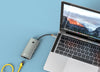 Docking Station Multifunzione Hub USB-C&trade 6 in 1 con interruttore