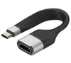 Cavo Corto Piatto USB-C&trade Maschio a HDMI Femmina FPC 13,6 cm