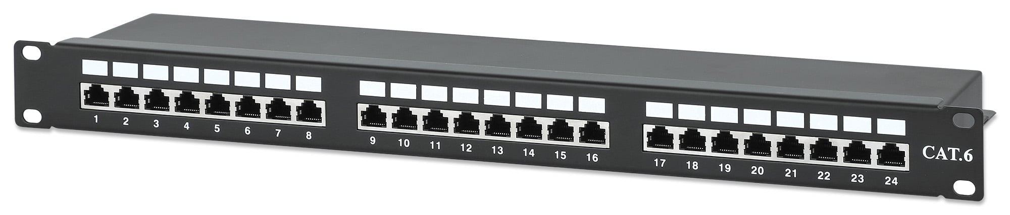 Pannello Patch STP 24 Posti RJ45 Cat.6